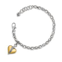 Precious Heart Two Tone Bracelet by Brighton in Waynesburg PA