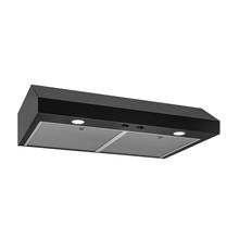 NuTone 30-Inch Under Cabinet Range Hood, ENERGY STAR, 350 Max Blower CFM, Black by Broan-NuTone in San Ramon CA