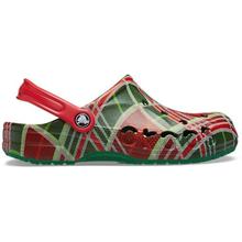 Baya Holiday Plaid Clog by Crocs in Indianapolis IN