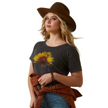 Women's Ariat Sunflower Cow T-Shirt