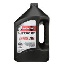 8M0078630 SAE 25W-40 Synthetic Blend 4-Stroke Marine Engine Oil - 1 Gallon by Mercury Marine in Spring TX