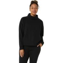 Women's French Terry High Neck Top