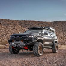 ARB Zenith Winch Bumper 3423210B | Black & Silver | Steel by ARB USA Brand in Holmes Beach FL
