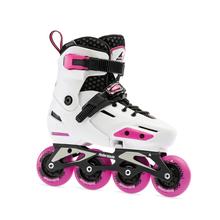 Apex Junior Adjustable Fitness Inline Skate, White/Pink