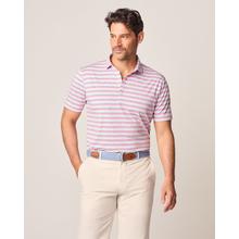 Mens Tyson Striped Jersey Performance Polo by Johnnie-O in Rancho Cucamonga CA