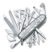 Swiss Champ Victorinox pocket knife (Gray, 4 in)