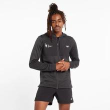 Men's NYC Marathon Heat Grid Hooded Full Zip