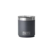 Rambler 10 oz Stackable Lowball - Charcoal by YETI in Mansfield OH