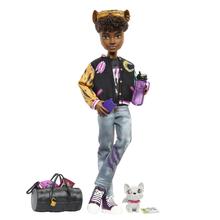 Monster High Doll, Clawd Wolf Doll With Pet And Accessories by Mattel