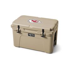 Kansas City Chiefs Tundra 45 Hard Cooler - Tan