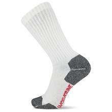 Men's 2-PK Safety-Toe Moisture-Wicking Crew Sock by Wolverine in Durham NC