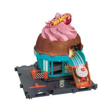 Hot Wheels City Track Set With 1 Hot Wheels Car, Ice Cream Shop Playset by Mattel in St Petersburg FL
