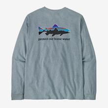 Men's L/S Home Water Trout Responsibili-Tee by Patagonia in Loveland CO