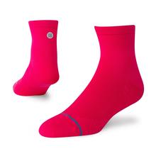 Women's Iconic Ultralight Quarter Socks Pink M by Stance in Hallock MN