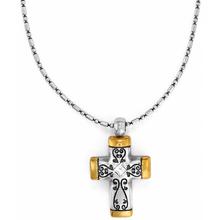 Venezia Petite Cross Necklace by Brighton in Grosse Pointe MI