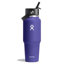 32 oz Wide Mouth Travel Bottle with Flex Straw Cap - Phantom by Hydro Flask