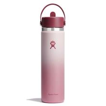 24 oz Wide Mouth with Flex Straw Cap - Bayberry Ombre by Hydro Flask