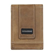 Men's Rugged Front Pocket Wallet Brown