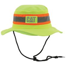 Safety Safari Hat Hi-Vis Yellow by CAT Footwear