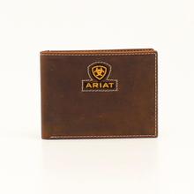 Men's Yellow logo bifold wallet