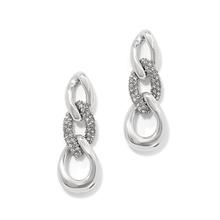 Cleo Pave Link Post Drop Earrings by Brighton in Swainsboro GA