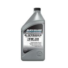 Quicksilver 5W-30 4-Stroke Full Synthetic Marine Engine Oil, 1 Quart by Mercury Marine