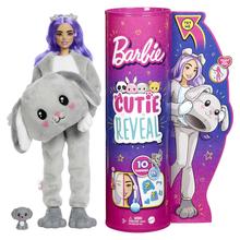 Barbie Cutie Reveal Doll With Puppy Plush Costume & 10 Surprises by Mattel