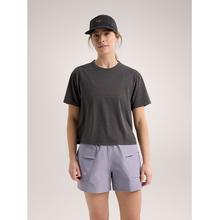 Taema Crop T-Shirt Women's by Arc'teryx in Canmore AB