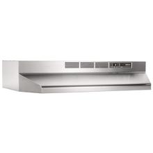 36-Inch Ductless Under-Cabinet Range Hood, Stainless Steel by Broan-NuTone in Granby CT