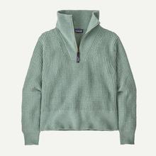 Women's Recycled Wool-Blend 1/4 Zip Sweater by Patagonia