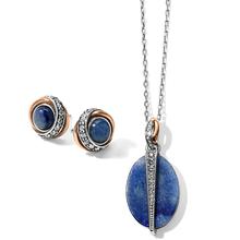 Neptune's Rings Oval Necklace Gift Set by Brighton