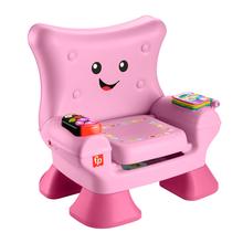 Fisher-Price Laugh & Learn Smart Stages Chair Electronic Learning Toy For Toddlers, Pink by Mattel