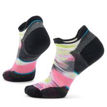 Women's Run Targeted Cushion Brushed Print Low Ankle Socks by Smartwool