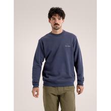 Emblem Fleece Crew Neck Pullover Men's