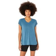 Women's Heather Vneck Top by ASICS