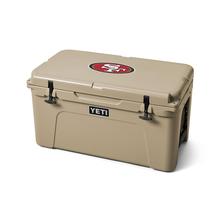 San Francisco 49ers Tundra 65 Hard Cooler - Tan