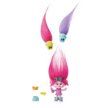 Dreamworks Trolls Band Together Hair Pops Queen Poppy Small Doll & Accessories, Toys Inspired By The Movie by Mattel