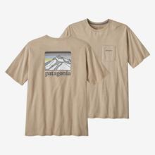 Men's Line Logo Ridge Pocket Responsibili-Tee by Patagonia in Roseville MI