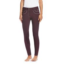 Women's Olympia Acclaim Low Knee Patch Front Zip Knee Patch Breech by Ariat in St Albert AB