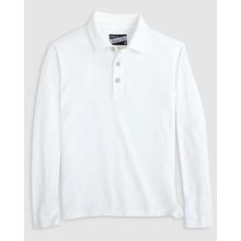 Men's Palmer Jr. Long Sleeve Pique Mesh Polo by Johnnie-O in Durham NC