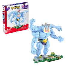 Mega Pokemon Machamp Building Toy Kit (401 Pieces) With 1 Poseable Figure For Kids by Mattel