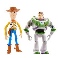 Disney And Pixar Toy Story 7-Inch Woody And Buzz Action Figure Toys 2-Pack, Pizza Planet Adventure