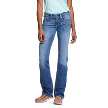 Women's R.E.A.L. Mid Rise Stretch Tulip Stackable Straight Leg Jean by Ariat