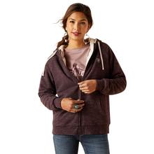 Women's REAL Sherpa Full Zip Hoodie by Ariat in Durham NC