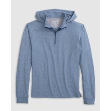 Mens Big &Tall Slaton Performance 1/4 Zip Hoodie by Johnnie-O