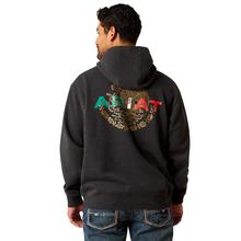 Mens Mexico Flag Lockup Hoodie by Ariat in Concord NC