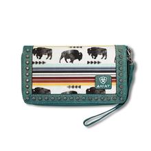 Womens Buffalo Print Wallet by Ariat in Concord NC