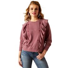 Women's Twyla Ruffle Sweatshirt by Ariat in Concord NC