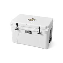 New Orleans Saints Tundra 45 Hard Cooler - White