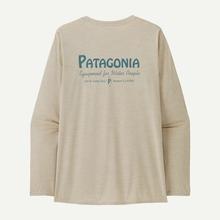 Women's L/S Cap Cool Daily Graphic Shirt - Waters by Patagonia